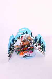 Christmas Deer Greeting Card