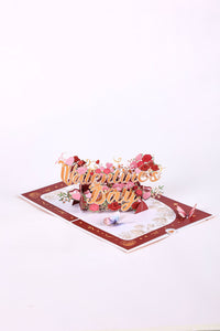 Vintage Rose Valentine's Day Greeting Card