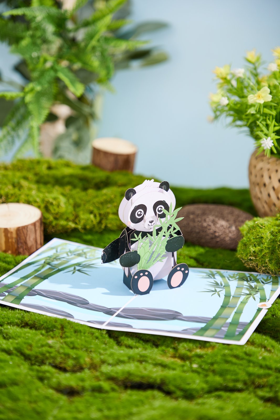 Panda 3D Pop Up Card
