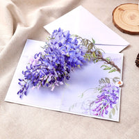 Wisteria Trellis 3D Pop Up Card