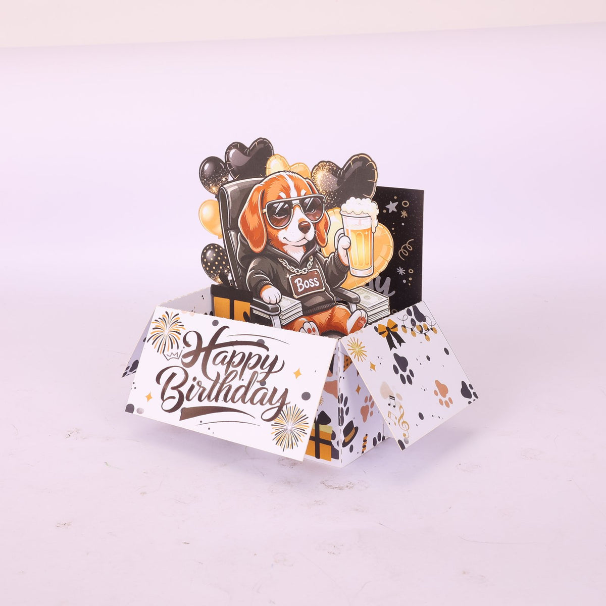 Dog Box Card