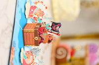 Mermaid Cat 3D Pop Up Card