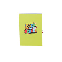 Back To School 3D Pop Up Card