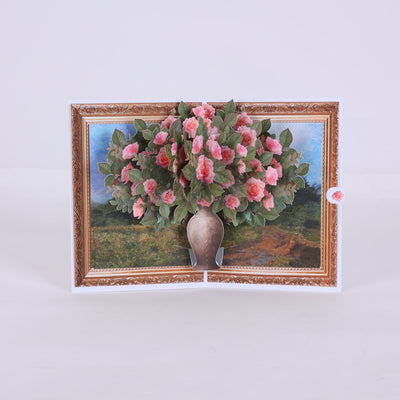 Van Gogh Rose Greeting Card