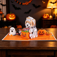 Halloween Bear 3D Pop Up Card