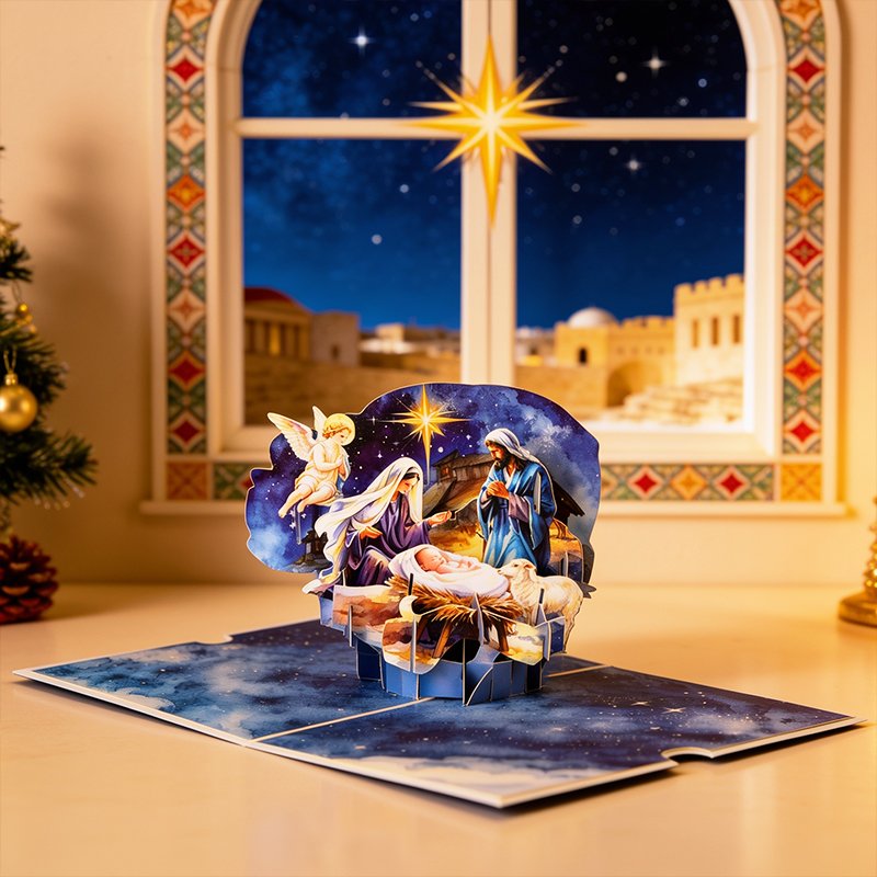 Christmas Jesus Greeting Card