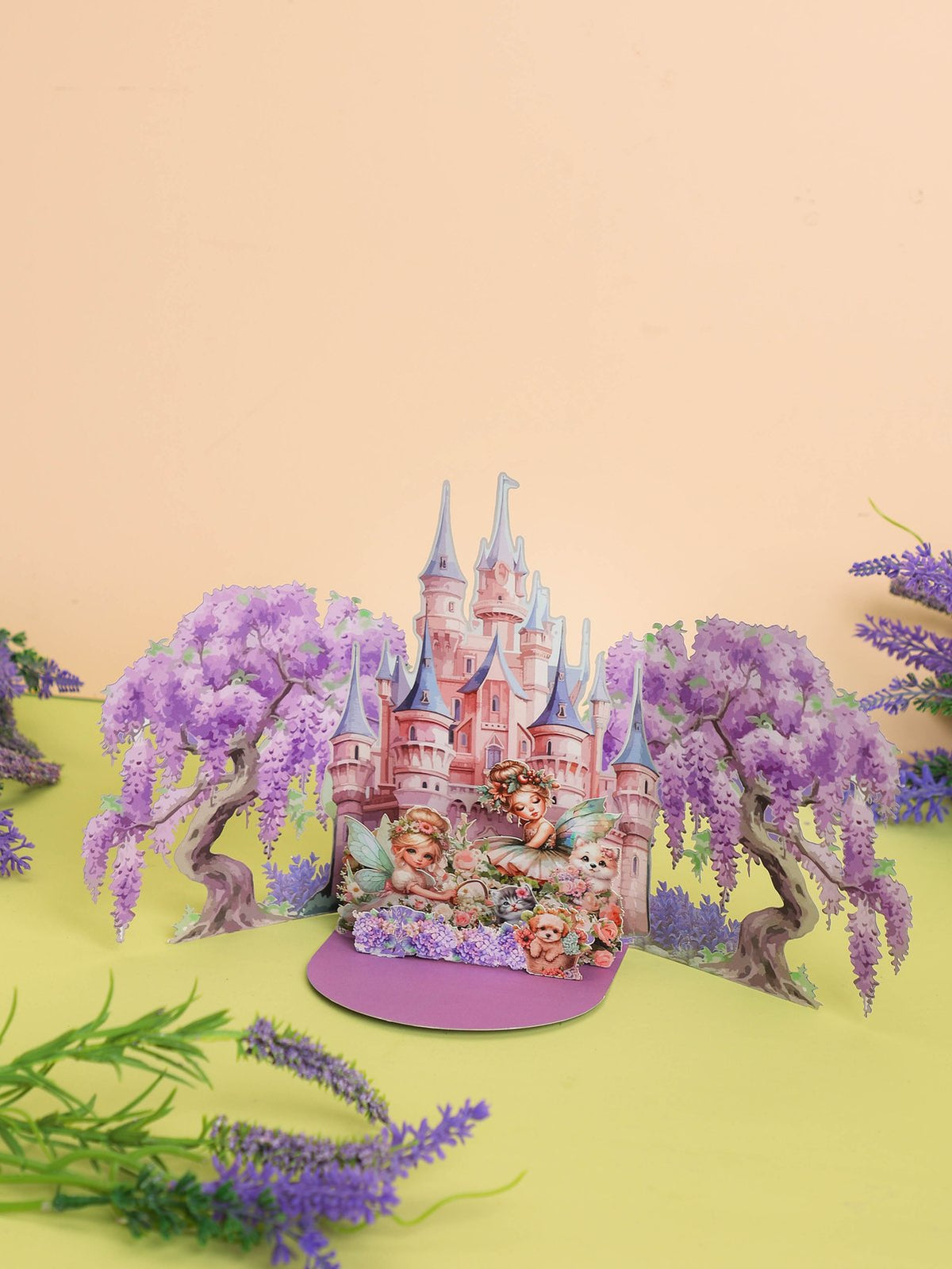 Wisteria Tree 3D Pop Up Card