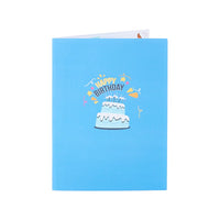 LED Lights & Music Birthday Cake Pop Up Card