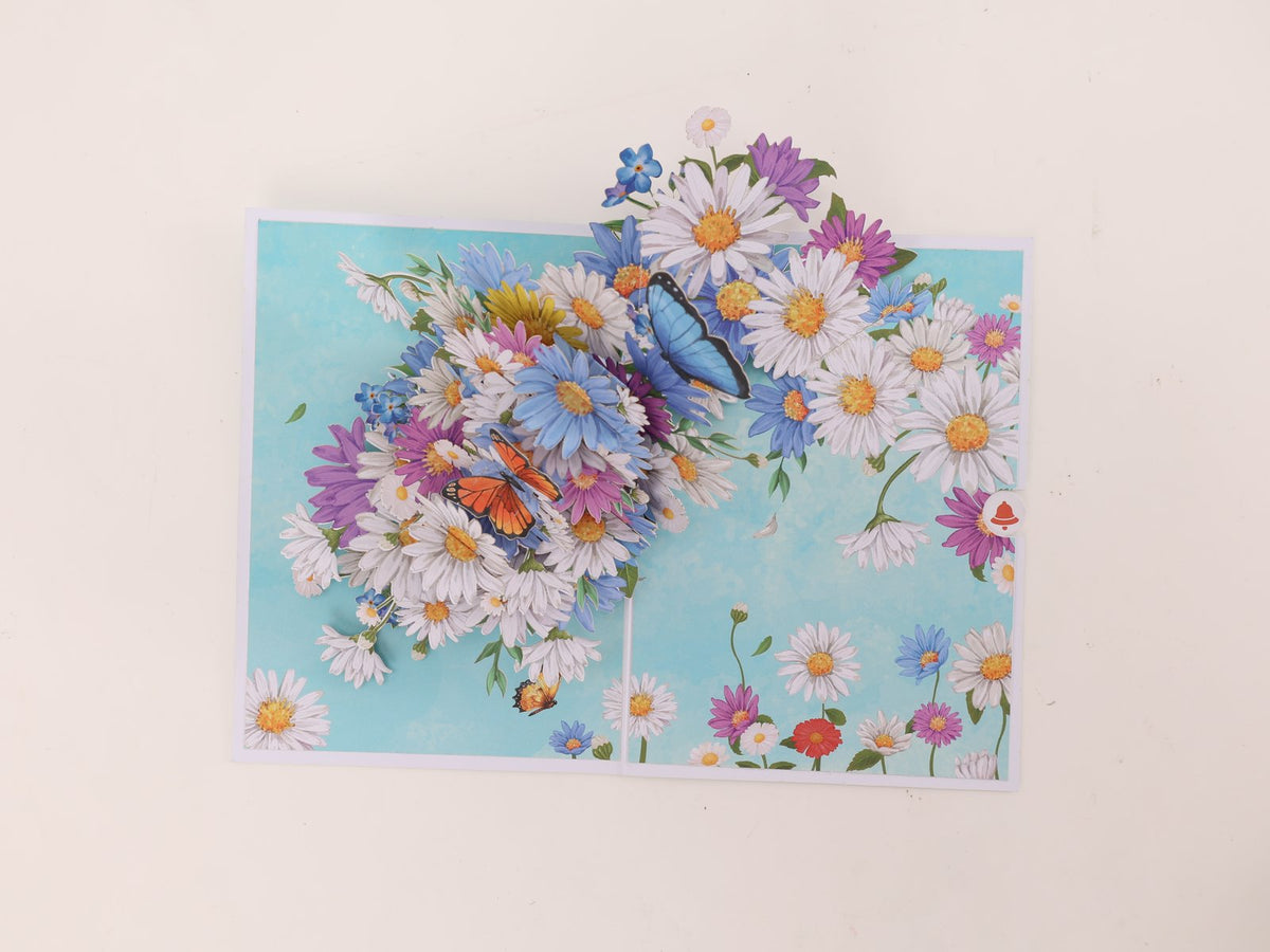 Daisy 3D Pop Up Card