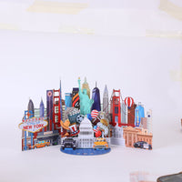 New York Landmarks 3D Pop Up Card