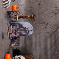 Halloween Haunted House Flip Pop Up Card