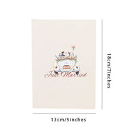 Wedding Car Pop Up Card