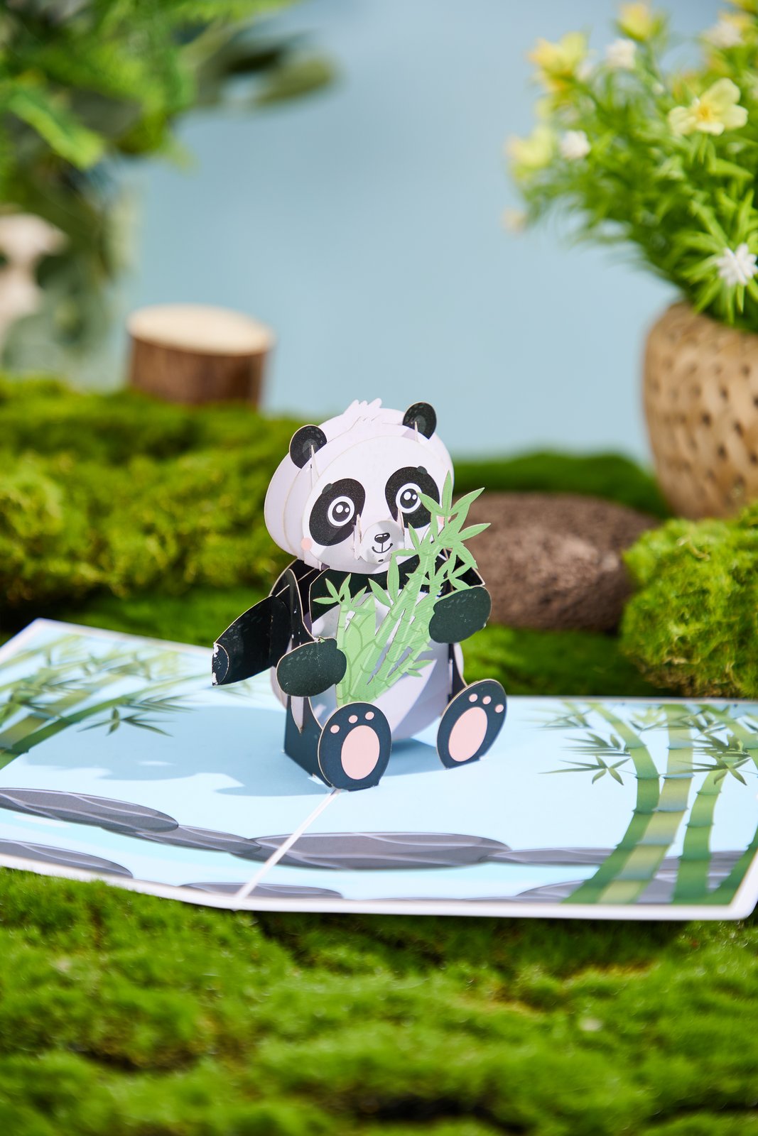 Panda 3D Pop Up Card