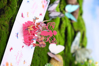 Butterfly Metamorphosis 3D Pop Up Card