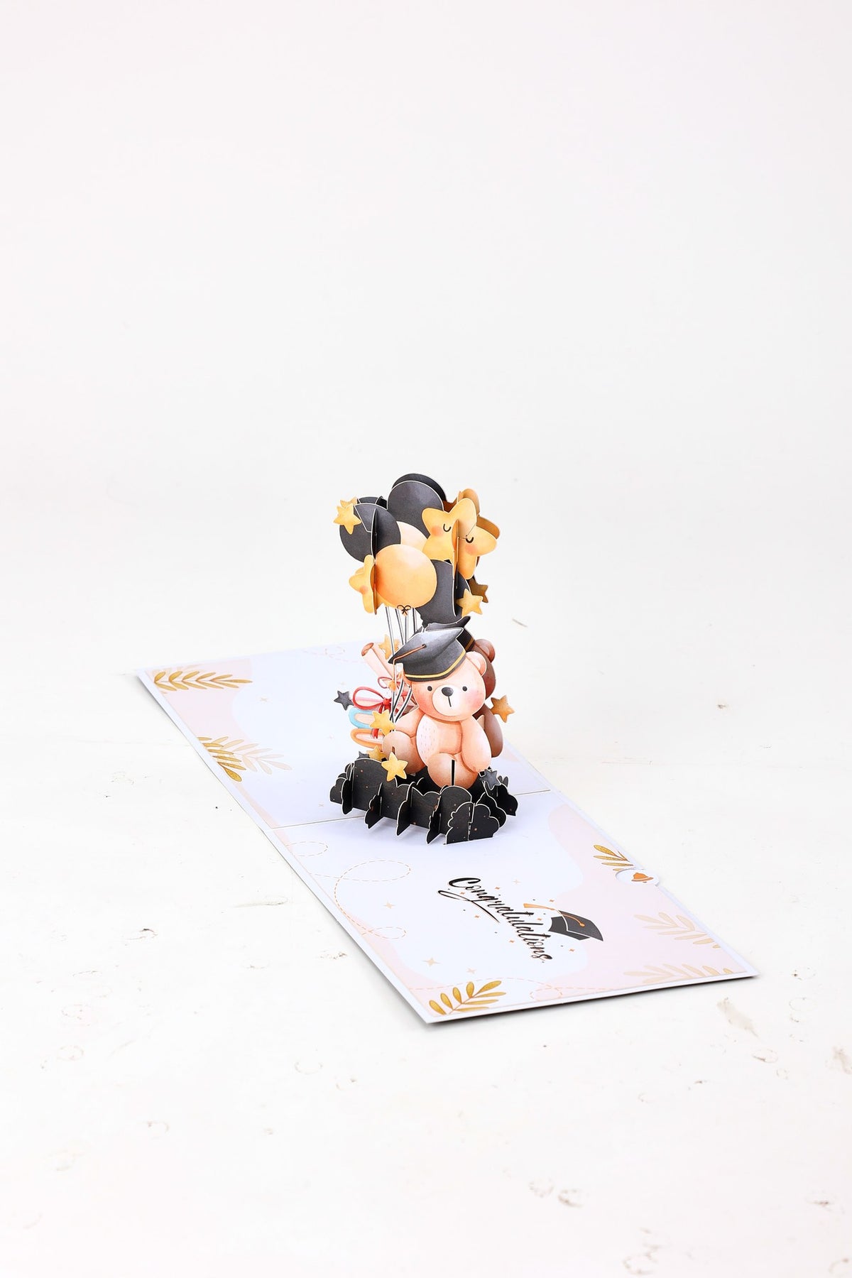 Graduation Season Little Bear Pop Up Card