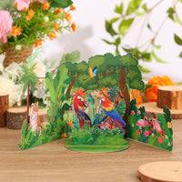 Tropical Rainforest 3D Pop Up Card