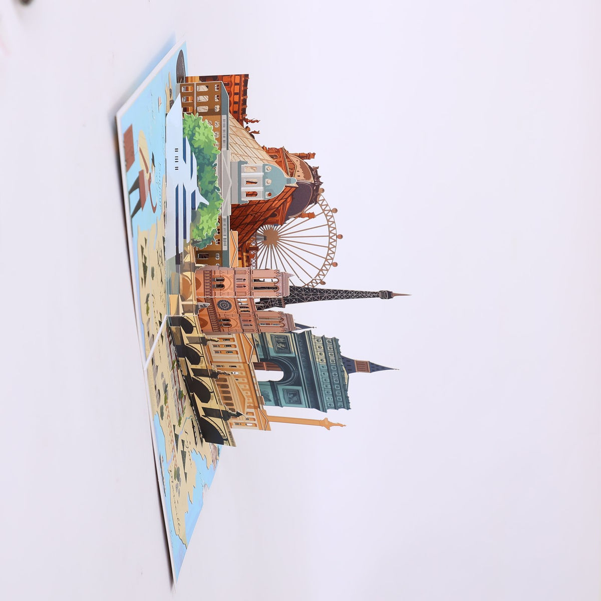 Ferris Wheel Amusement Park 3D Pop Up Card