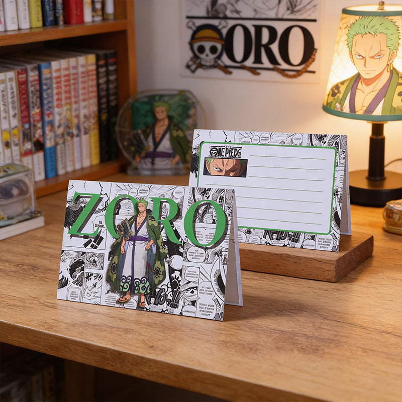 One Piece Roronoa Zoro Wanted Poster 3D Pop-Up Greeting Card