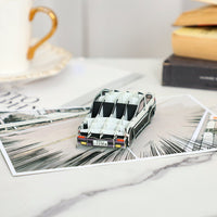 AE86 Sports Car Flip Pop Up Card