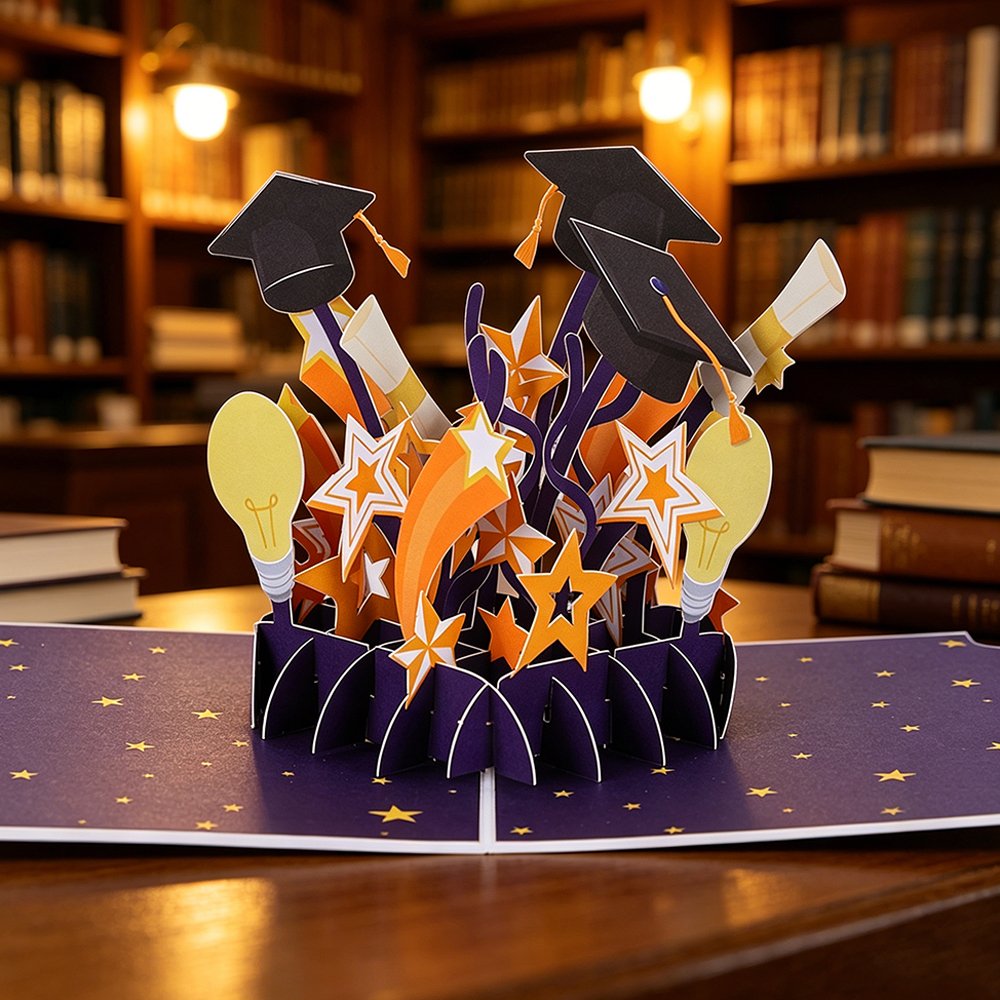 Graduation Season 3D Pop Up Card