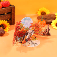 Autumn Thank You Harvest 3D Pop Up Card