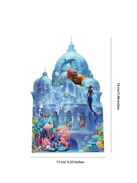 Under The Sea Palace 3D Pop Up Card