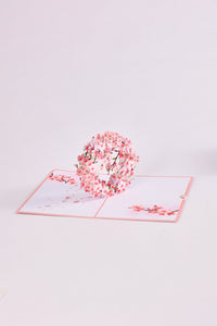 Cherry Blossom Greeting Card