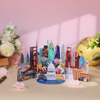 New York Landmarks 3D Pop Up Card