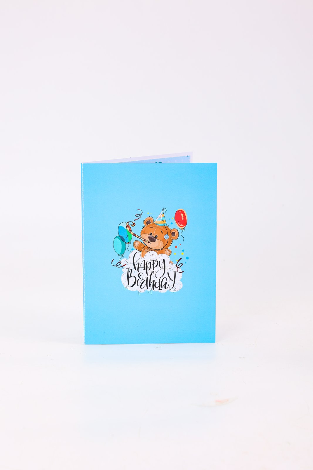 Birthday Bear 3D Pop Up Card