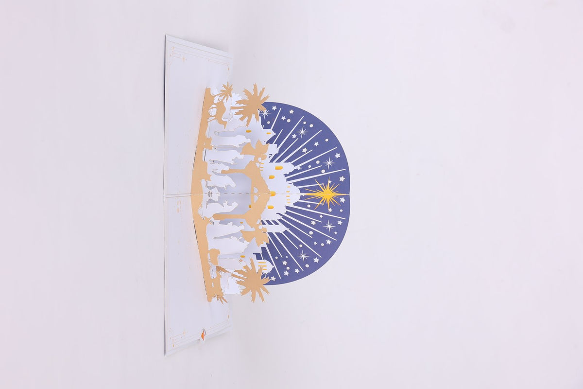 Nativity Silhouette Greeting Card