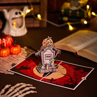 Halloween Trick Or Treat 3D Pop Up Card