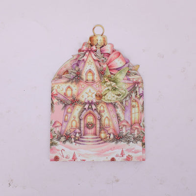 Christmas Colorful Elf Double Door Pop Up Card