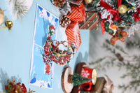 Christmas Deer Snowfield Greeting Card
