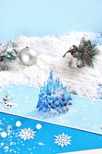 Frozen Castle 3D Pop Up Card