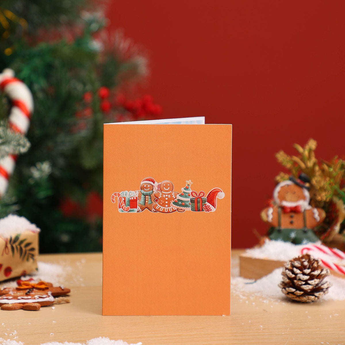 Christmas Sleigh Gift Flip Pop Up Card