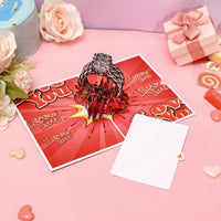 Valentine's Day Diamond Ring Gift Pop Up Card