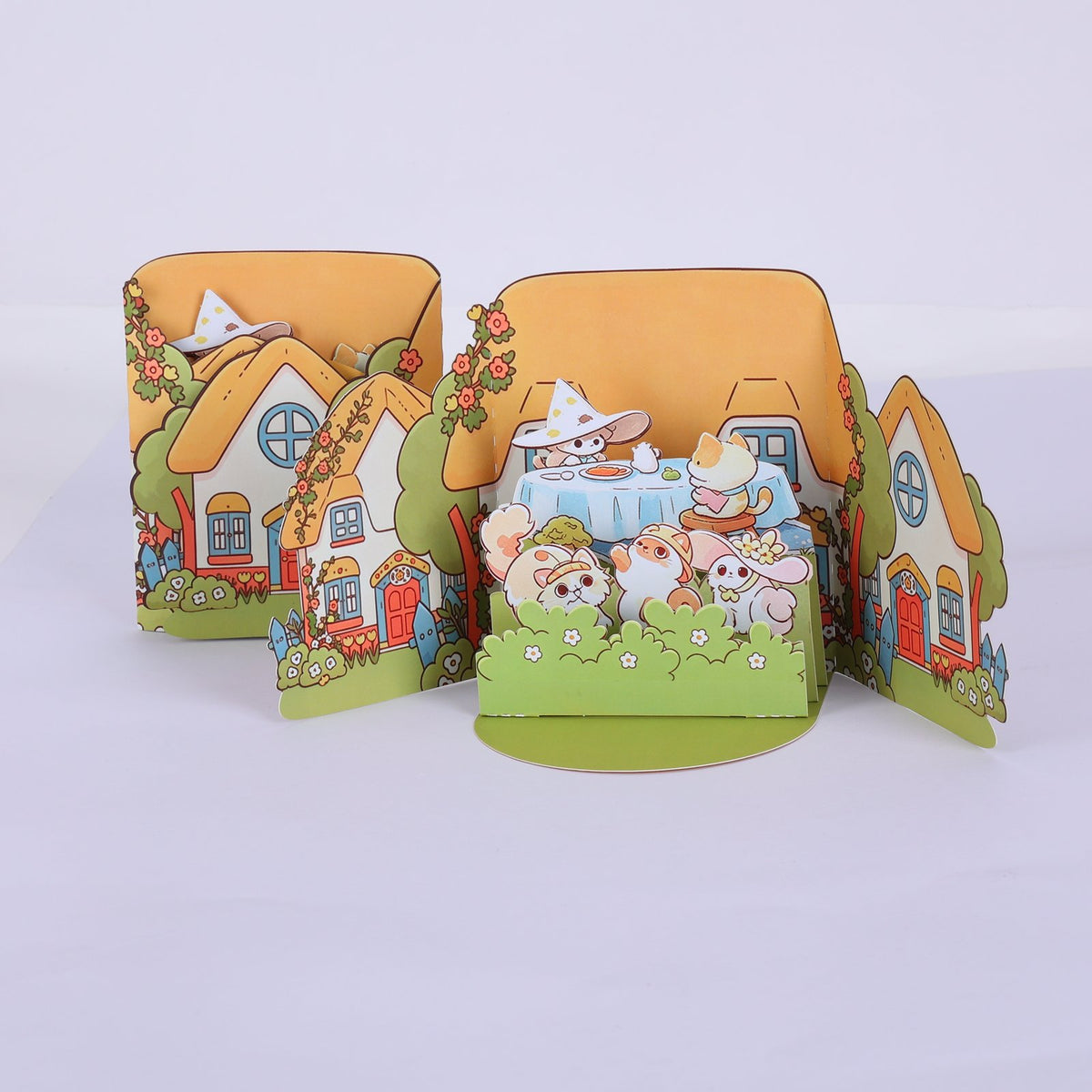 Garden Mini Double Door Pop Up Card