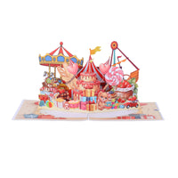 Happy Birthday 180° 3D Pop Up Card
