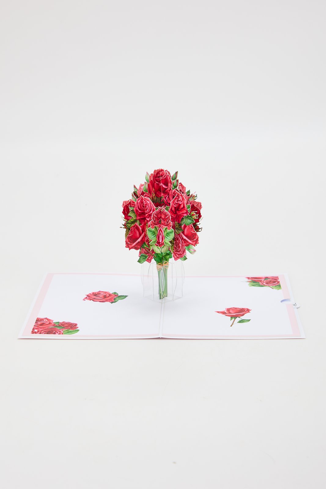 Rose Vase Pop Up Card