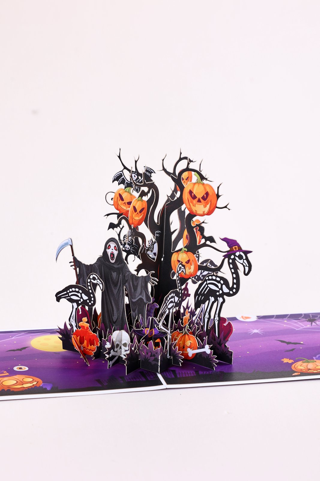 Grim Reaper Halloween Greeting Card