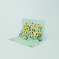 Get Well Soon 3D Pop Up Card