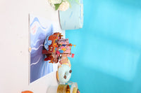 Cartoon Pirate Ship 3D Pop Up Card