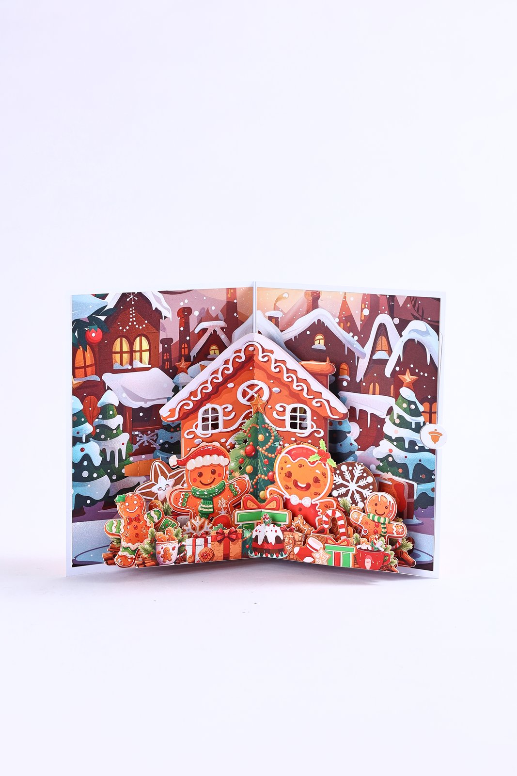 Gingerbread Man Greeting Card
