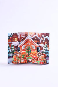 Gingerbread Man Greeting Card