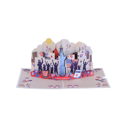 Independence Day 3D Pop Up Card