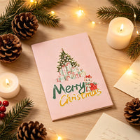 Pink Cute Christmas 3D Pop Up Card