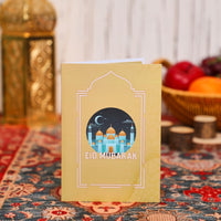 Ramadan Eid Mubarak City Greeting Card