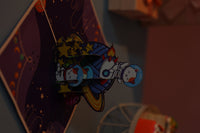 Space Cat Music 3D Pop Up Card