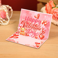 Valentine's Day 3D Pop Up Card