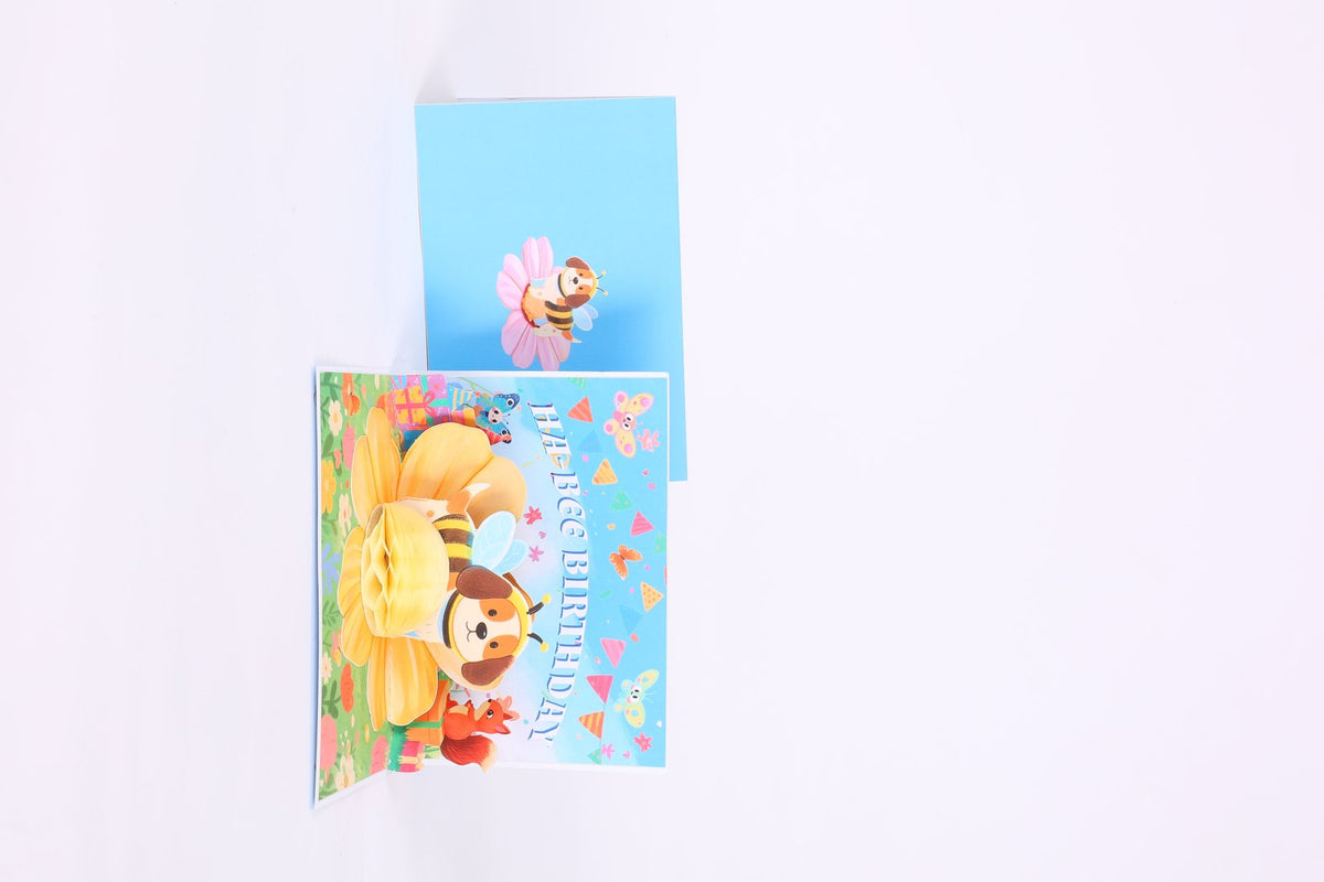 Bumble Bee Flip Pop Up Card